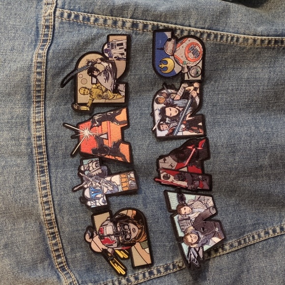 custom Star Wars Denim Jacket - Picture 2 of 4